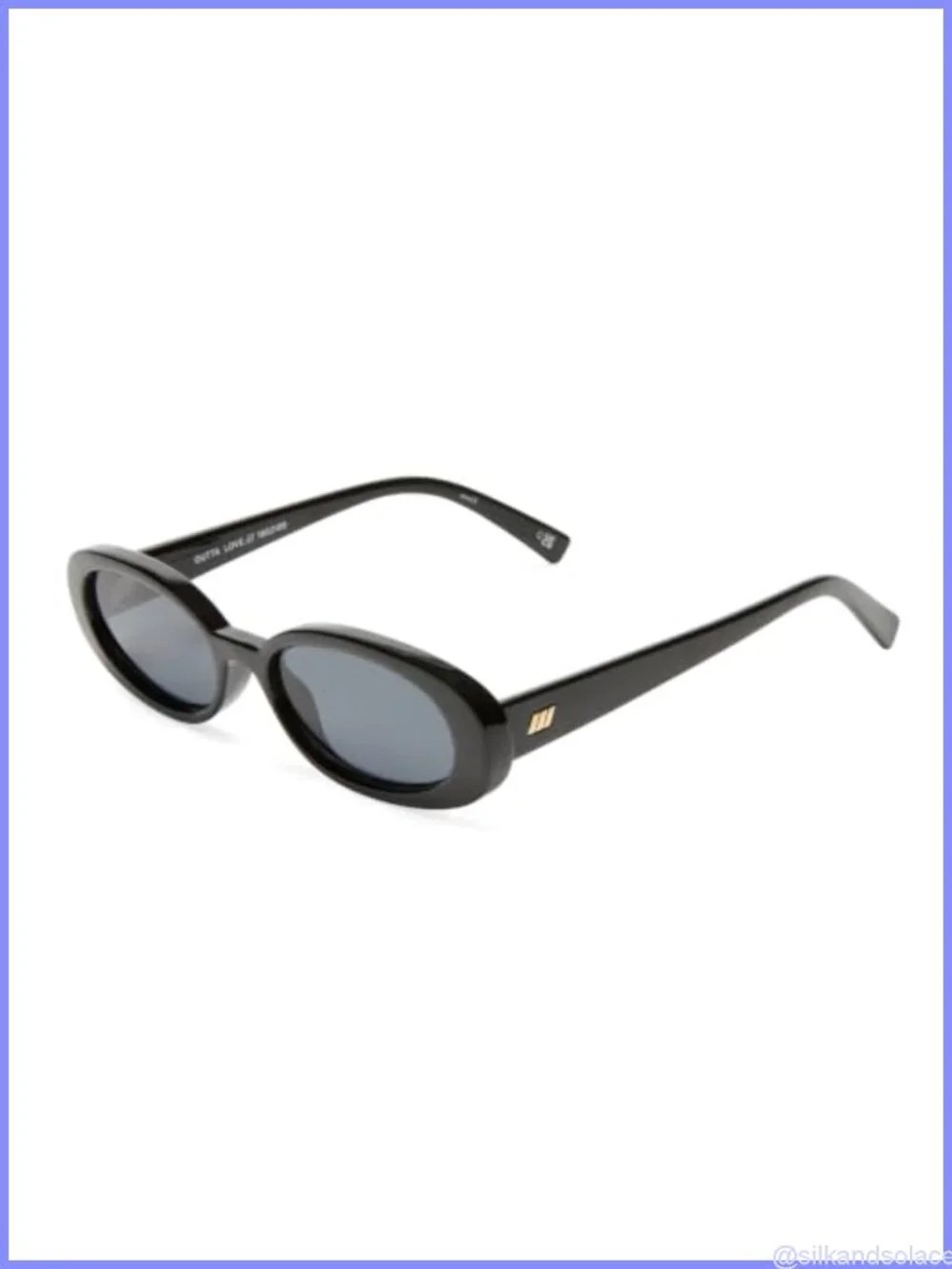 Oval Retro 90s Sunglasses Small Narrow Face UV400